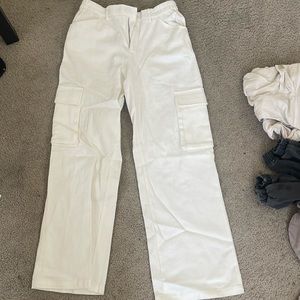 Women’s White cargos